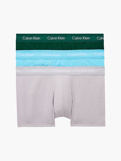Calvin Klein Underwear HU994668 | Calvin Klein Cotton Stretch Low Rise Férfi Alsónadrág Sötét Zöld /